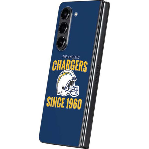 NFL Los Angeles Chargers Helmet Galaxy Z Fold5 5G Skin